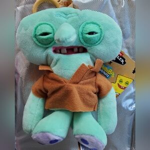 Squidward SpongeBob X Fuggler Keychain Clip Figure
